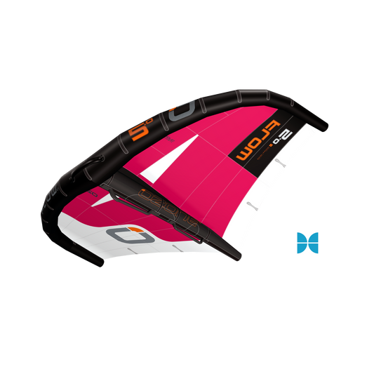 FLOW - Wing with bag and waist leash
