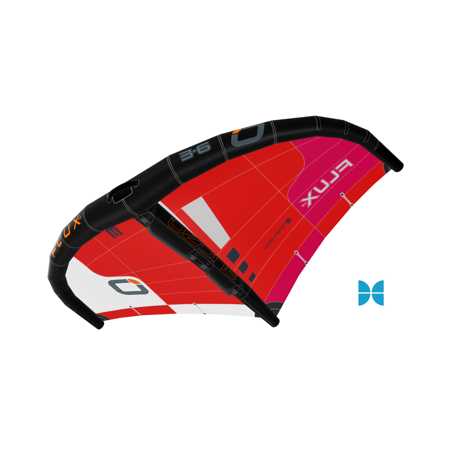 FLUX V2 - Wing with bag and waist leash