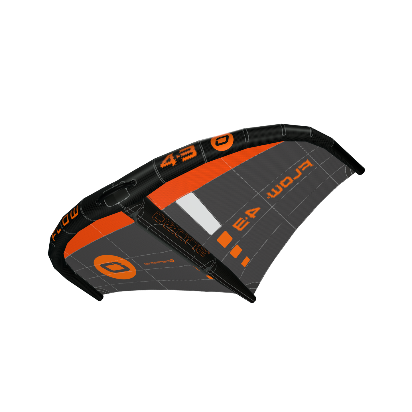 OZONE FLOW V2 - Wing with bag and waist leash